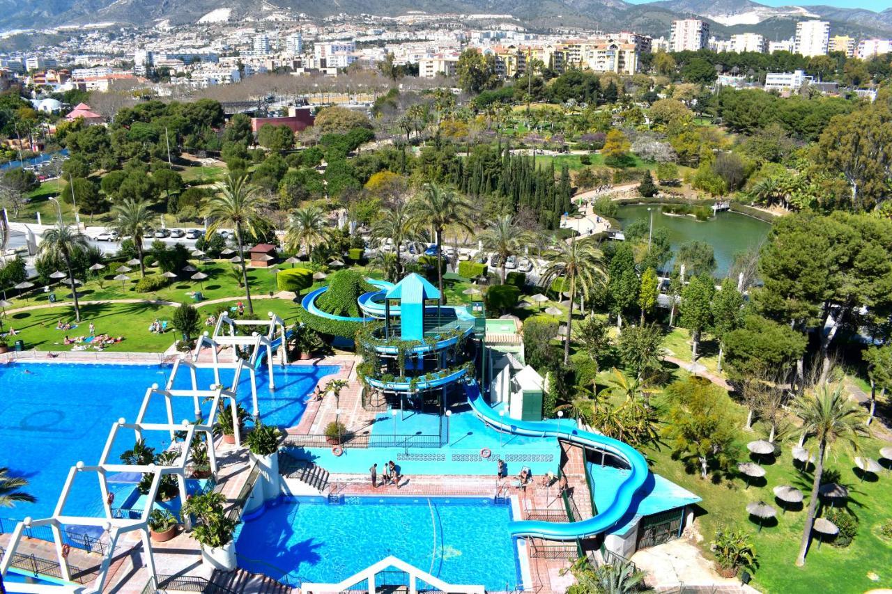 "Vive Benal Beach" Estudios Con Vistas Al Parque Acuatico Benalmadena Luaran gambar