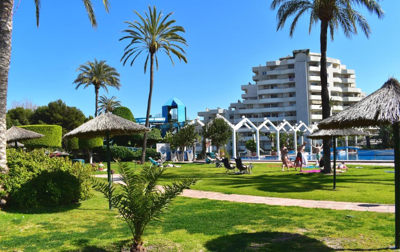 "Vive Benal Beach" Estudios Con Vistas Al Parque Acuatico Benalmadena Luaran gambar