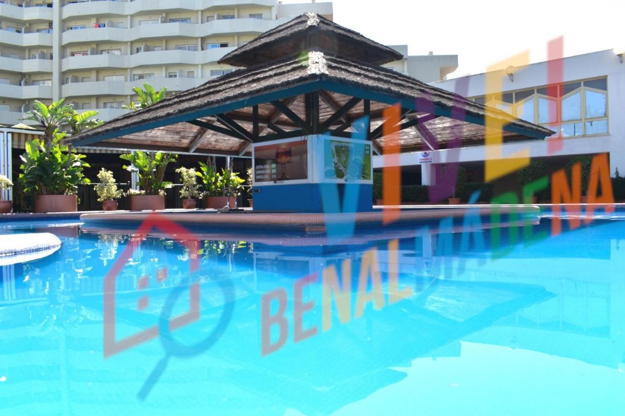 "Vive Benal Beach" Estudios Con Vistas Al Parque Acuatico Benalmadena Luaran gambar